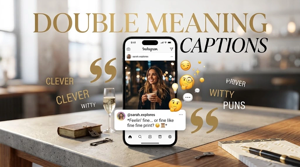 Double Meaning Captions For Instagram