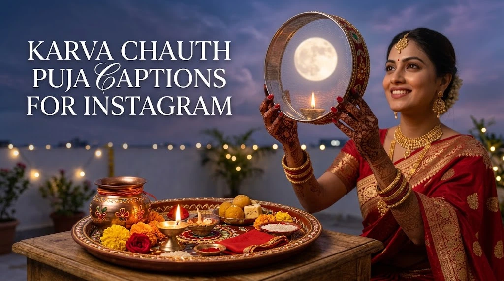 Karva Chauth Puja Captions For Instagram