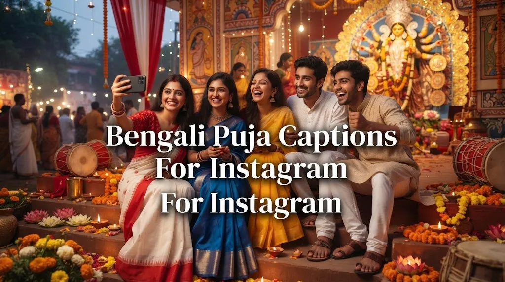 Bengali Puja Captions For Instagram
