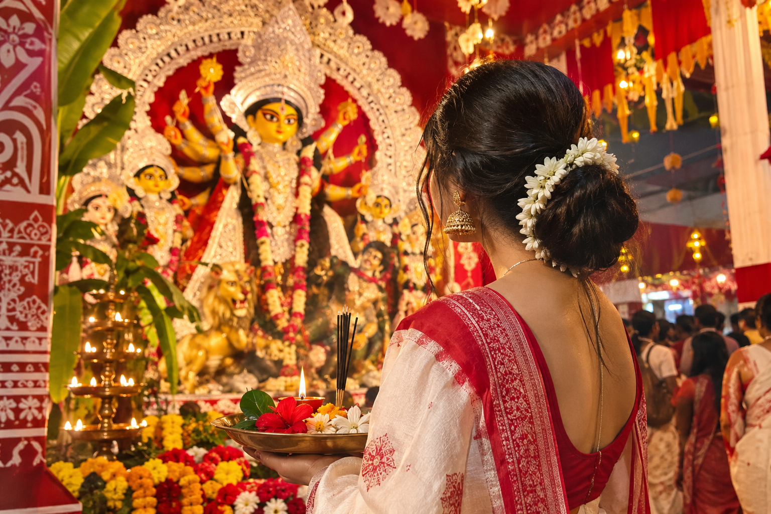 Bengali Puja Captions For Instagram