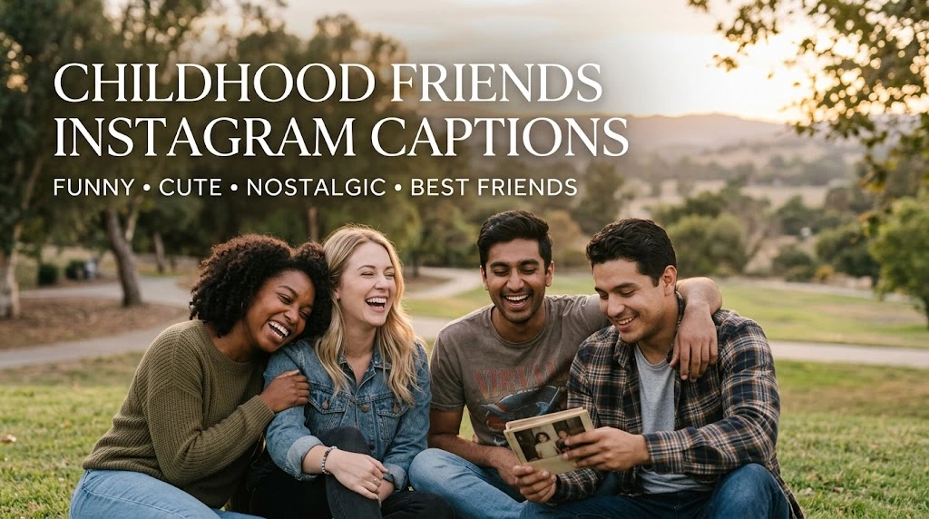 Childhood Friends Instagram Captions