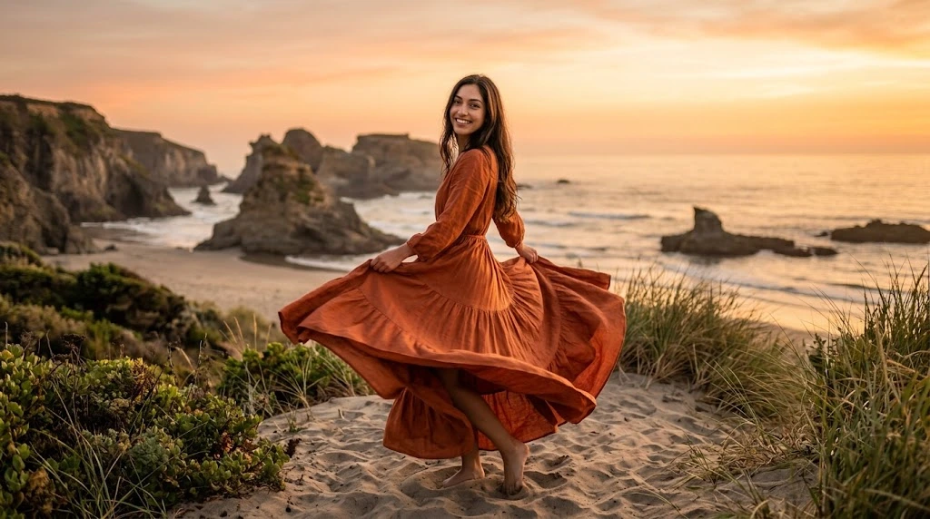 Twirling Instagram Captions