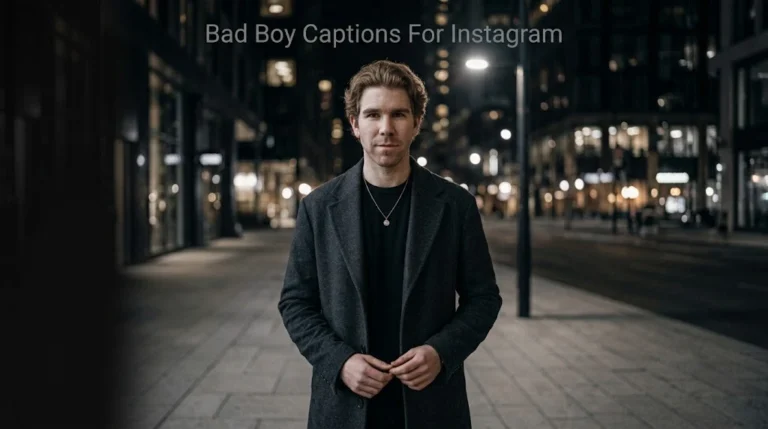 Bad Boy Captions For Instagram
