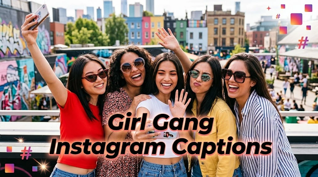 Girl Gang Instagram Captions