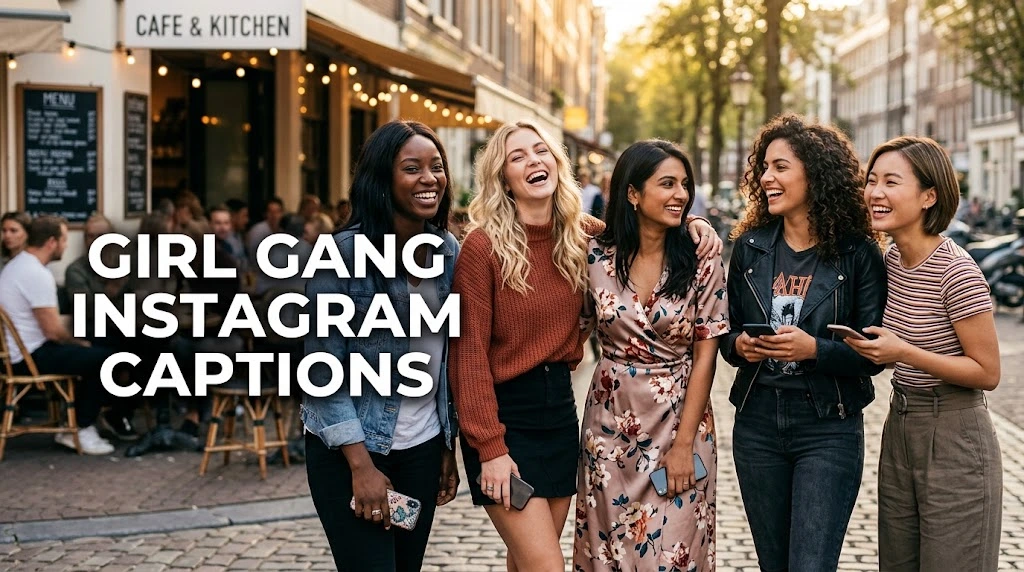 Girl Gang Instagram Captions